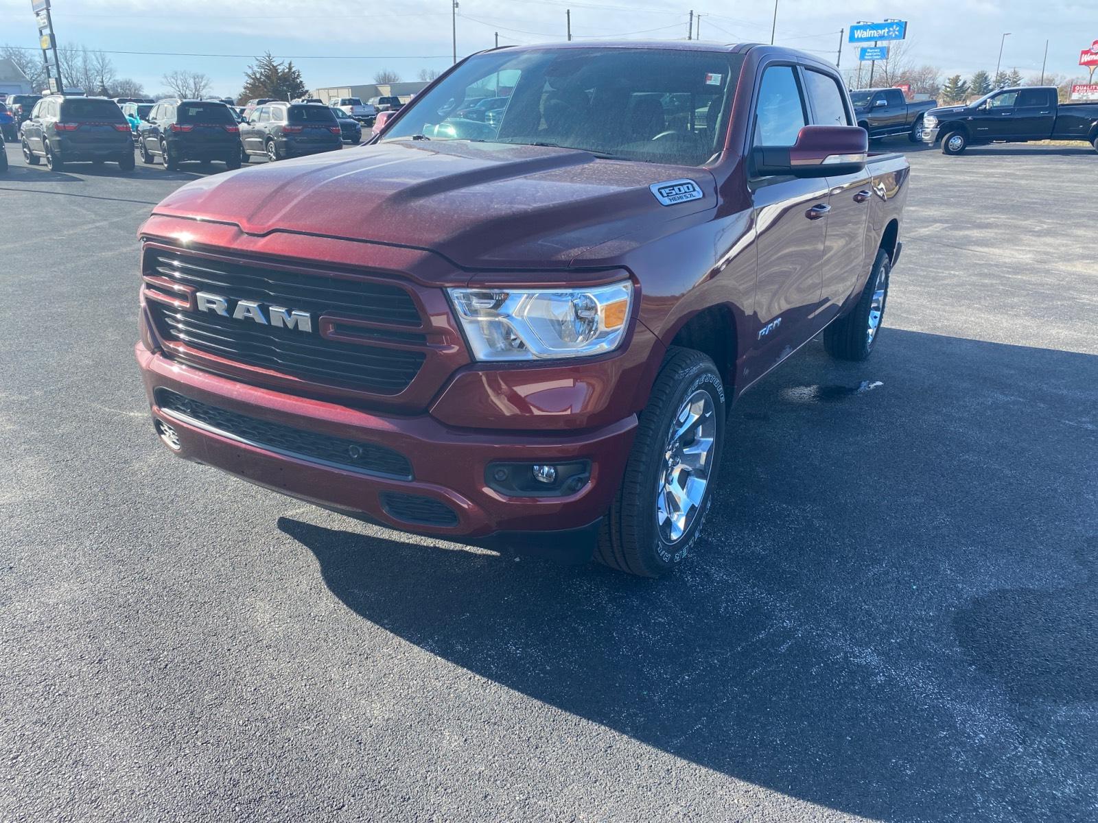 New 2020 RAM 1500 Big Horn 4x4 Crew Cab 5'7 Box Crew Cab In Monticello ...